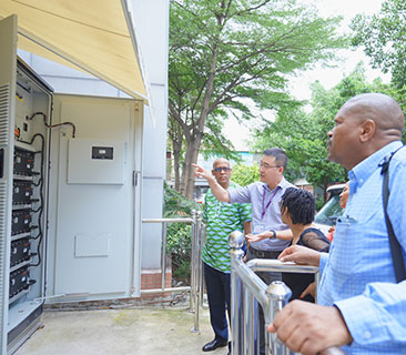 南非政府代表团赴88858cc永利官网旅行、交流，聚焦南非新能源市场